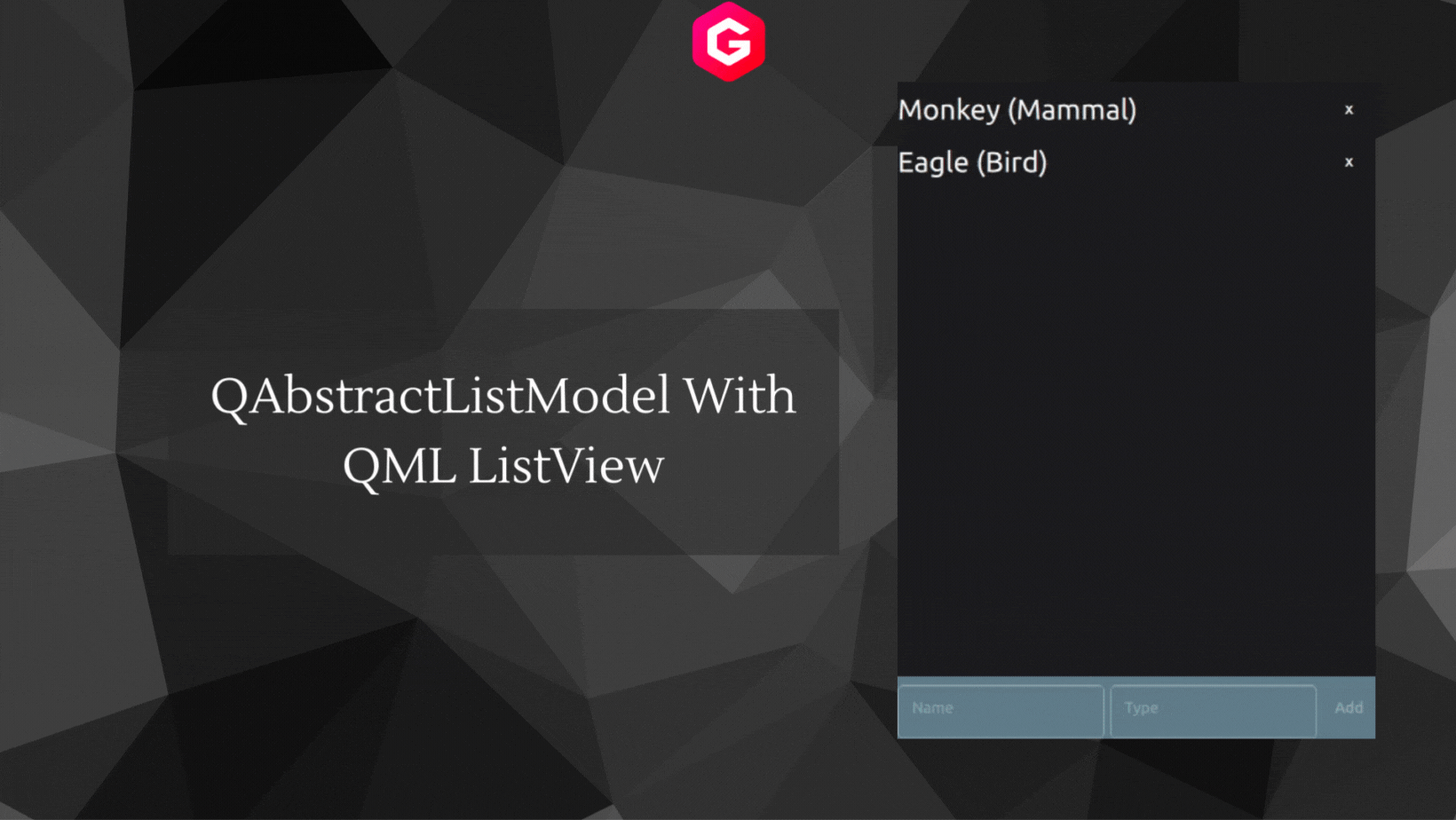 Using QAbstractListModel With QML ListView in Qt6